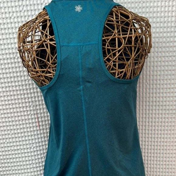 Teal Sunshine Graphic Tank Top - Picture 2 of 4